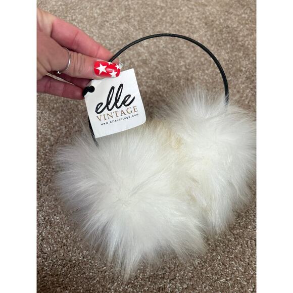 Elle Vintage NEW Earmuffs With Adjustable Band, Winter Ear Muffs, Cold Weather - Picture 2 of 3